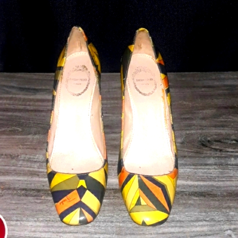 EMILIO PUCCI  HEELS SIZE 38